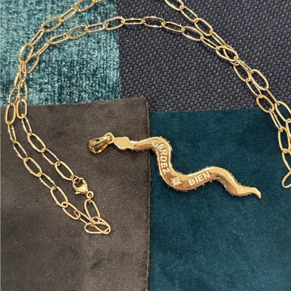 Jane Win Snake Pendant - Picture 5 of 5